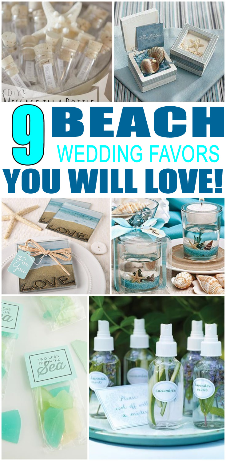 Beach Wedding Favors