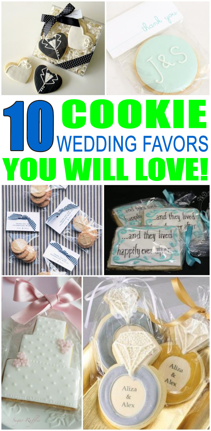Cookie Wedding Favors