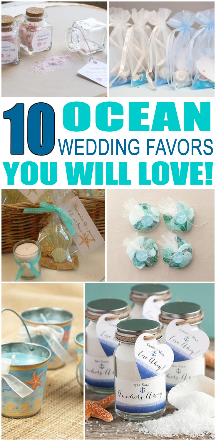 Ocean Wedding Favors