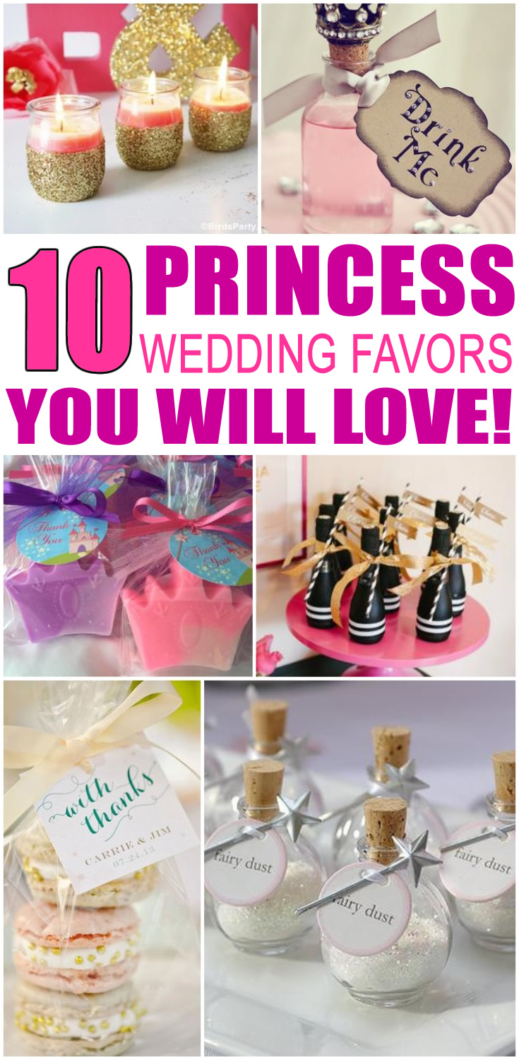 Princess Wedding Favors
