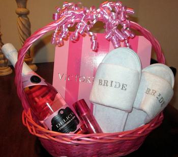 Classy Spa Bridal Shower Gift Basket