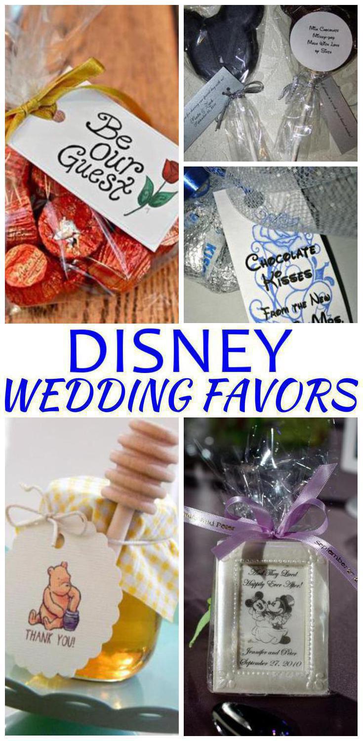 Disney Wedding Favors