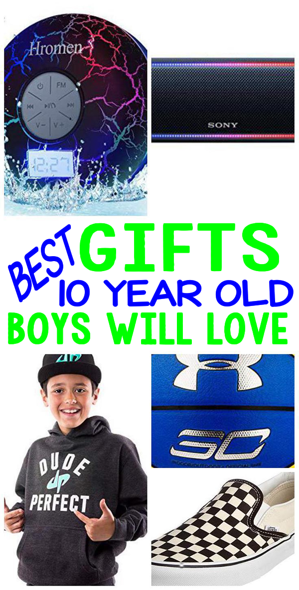 cool birthday gifts for 10 year old boy