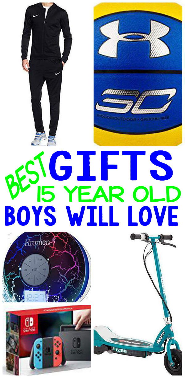cool gifts for 15 year old boy