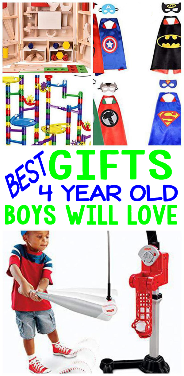 birthday present ideas for 4 year old boy