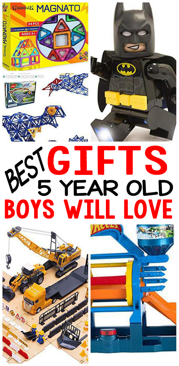5 year old boy christmas gifts