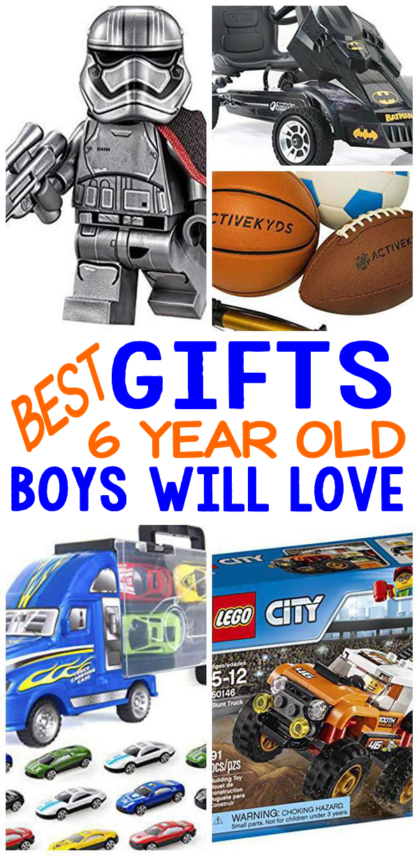 birthday gifts for six year old boy