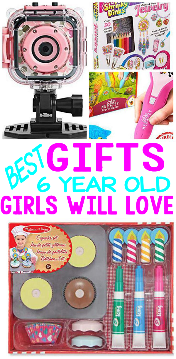 birthday gifts for six year girl