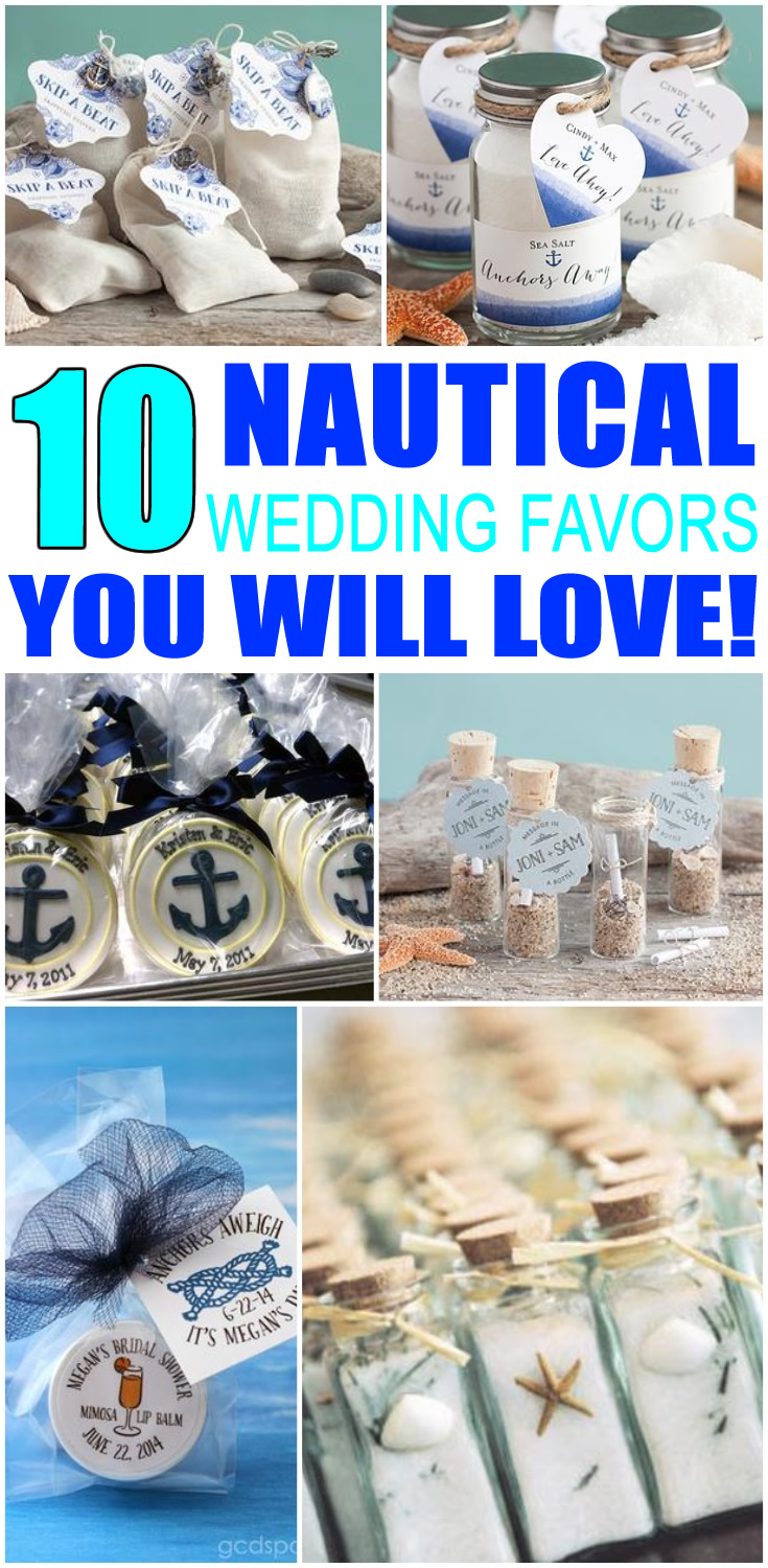 Nautical Wedding Favors