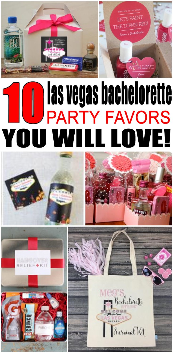 Las Vegas Bachelorette Party Favors