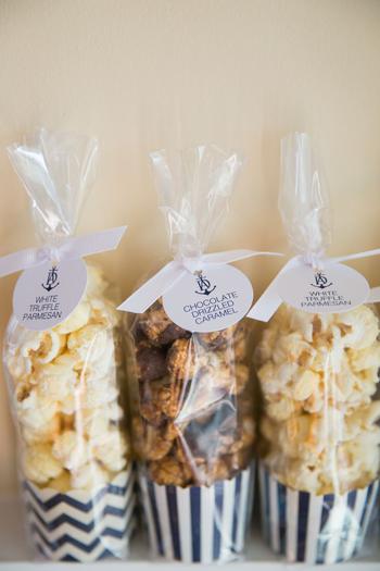 Flavored Popcorn Wedding Favors