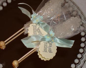 Rock Candy Favors